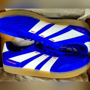 Adidas Predator Blue and White Men's Shoes